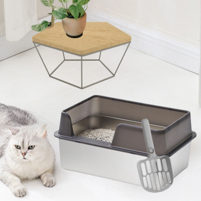 Bac a litiere pour chat Leo proprete impeccable