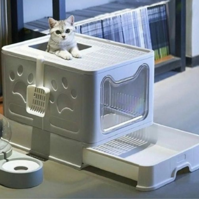 Maison de toilette pour chat cosy respect instinct felin