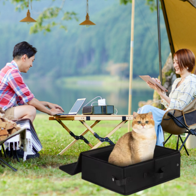 bac a litiere cassis sortie camping