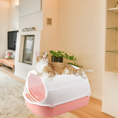 litiere fermee pour chat zoe design contemporain