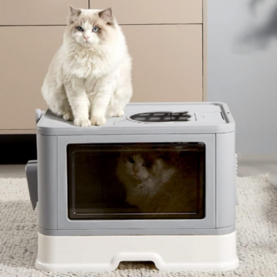Litiere pour chat nina grande espace dans cuisine 