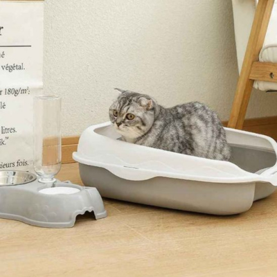 Bac à litière chat Ulysse bien-être