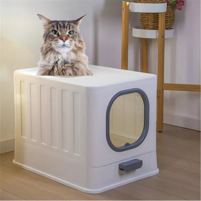 Litiere chat star sortie supérieure