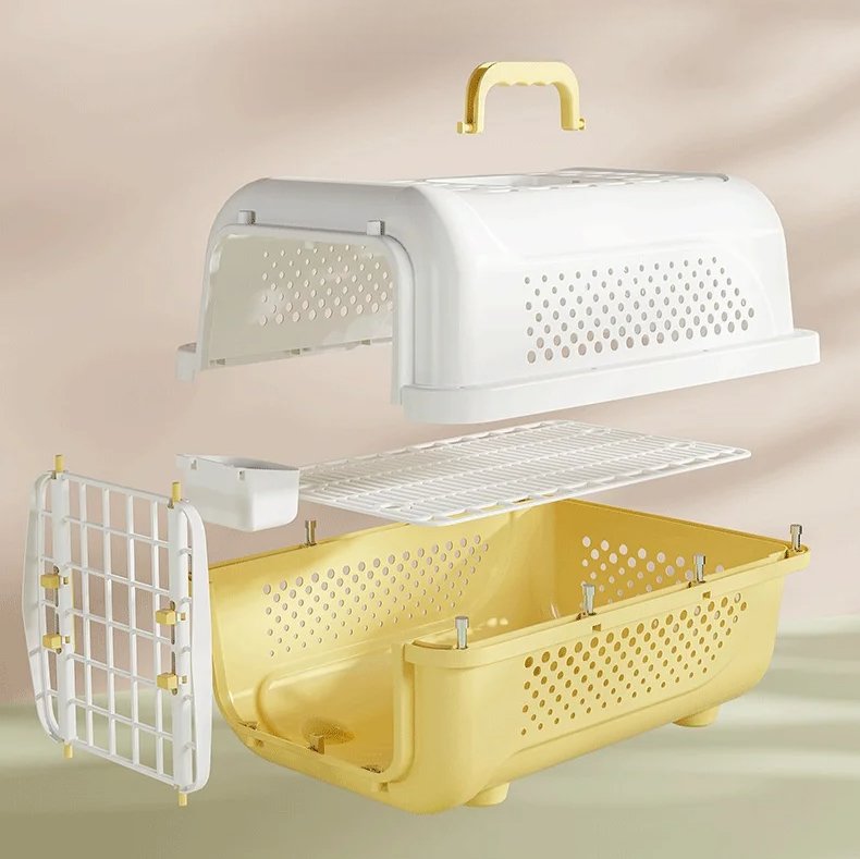 PetFlightCase™ - Jaune - Pattdechat